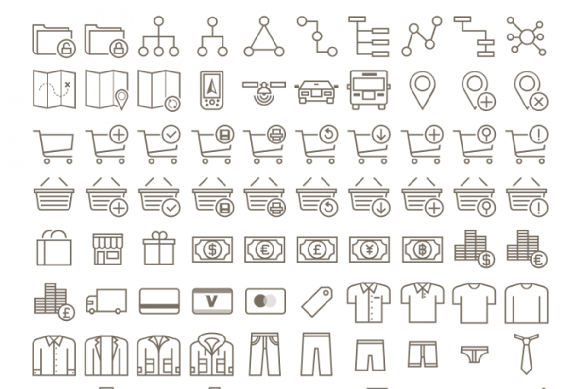 600+ Stroke Vector Icons, an Outline Icon by Imagine Design (Photo 3 of 8)