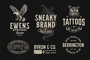 50 Apparel Logo Designs, a Branding & Logo Template by Davide Bassu (Thumbnail 13 of 22)