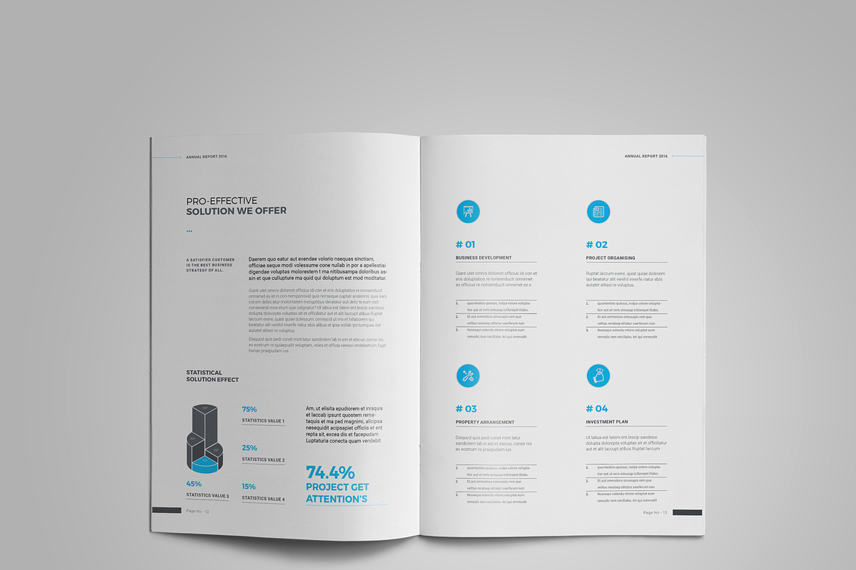 Annual Report, a Brochure Template by Elite_Standard (Photo 9 of 18)