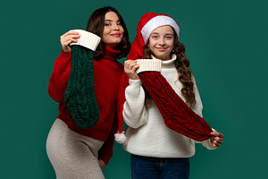 Mum and teenage daughter, a Holiday Photo by Elena Vagengeim