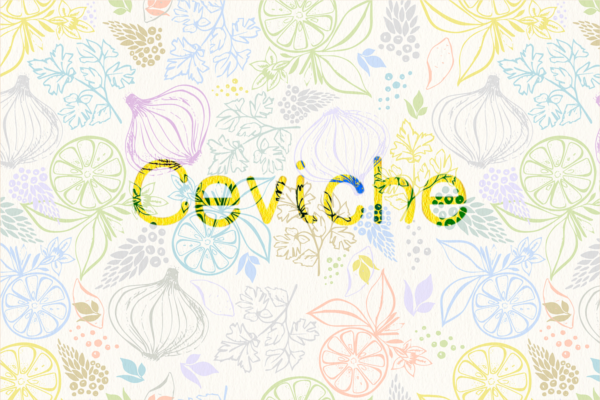 Ceviche pattern, a Pattern Graphic by Anny Cecilia Walter (Photo 1 of 3)