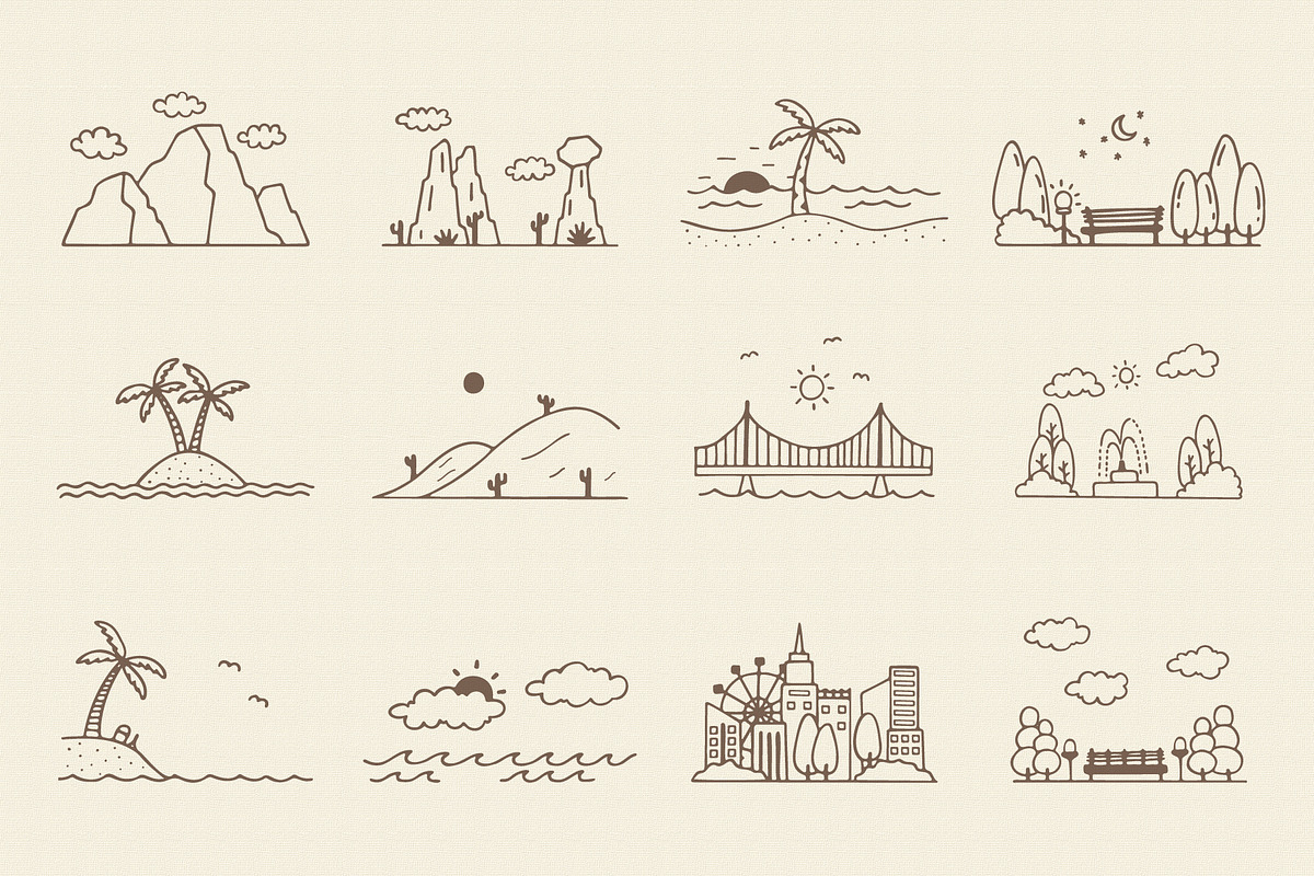 36 nature landscape, an Empty State Illustration by Pikgura (Photo 4 of 4)