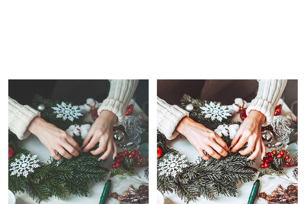 11 Christmas Lightroom Presets, a Preset Add-On by MockTurtleStudio (Photo 7 of 9)