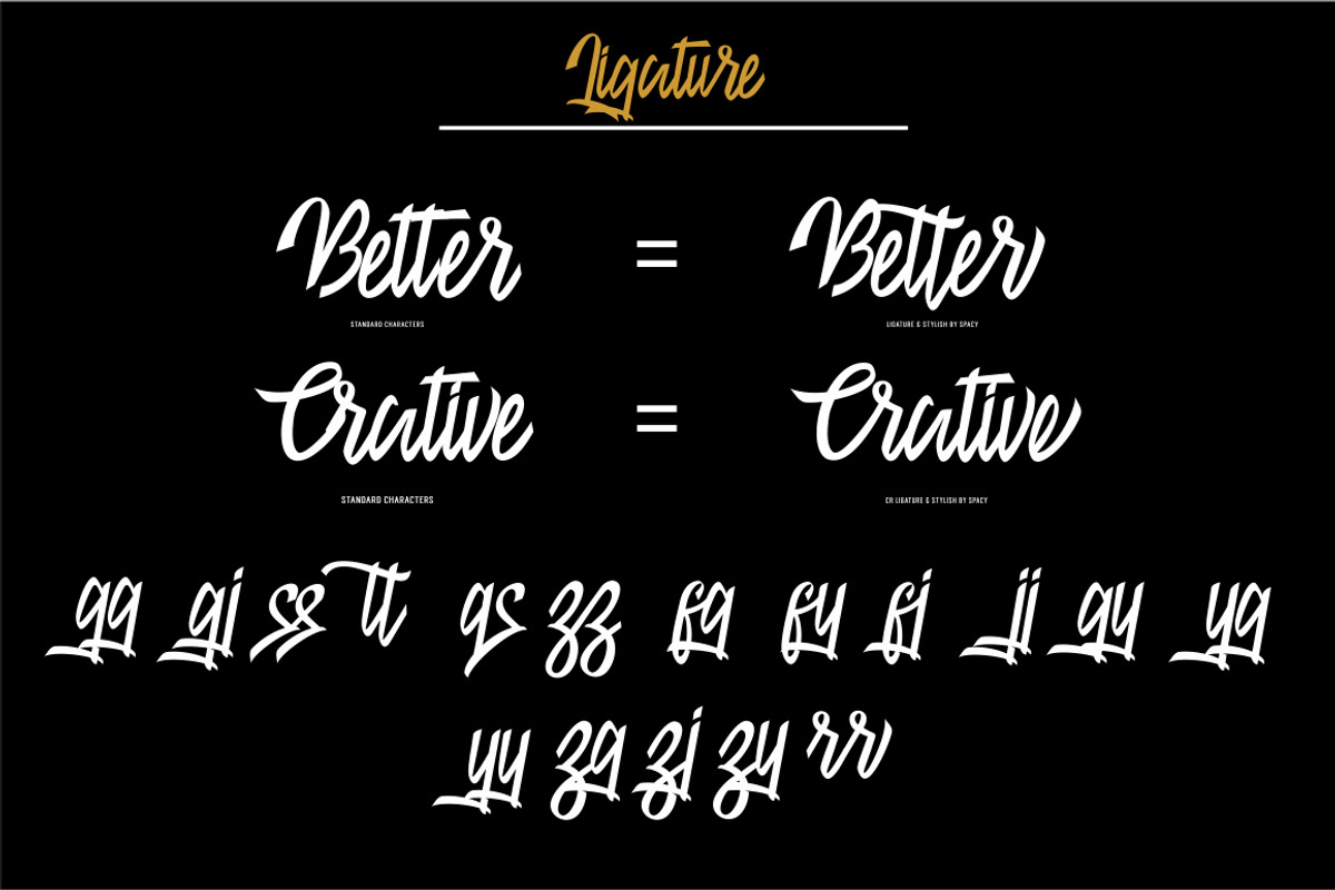 Nightstory Typeface 40% 0ff, a Script Font by Sundawani Typeface (Photo 9 of 10)