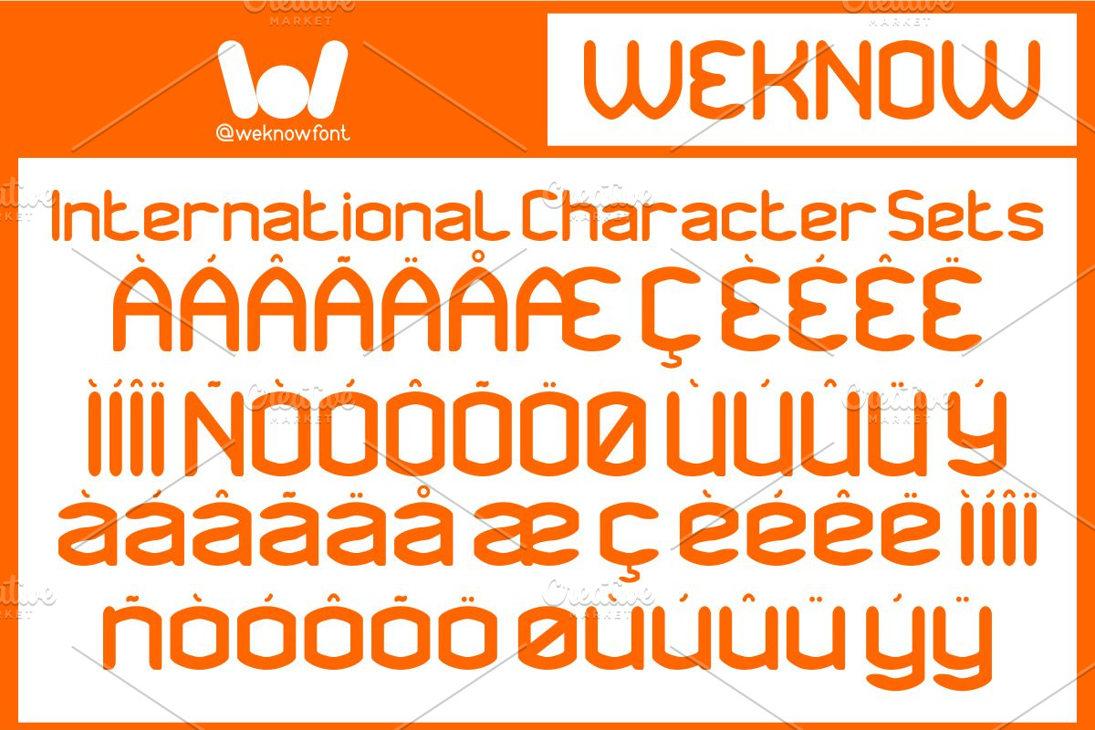 Hundred Percent font, a Font by weknow (Photo 8 of 8)