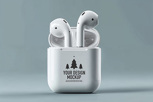 Mockup of a headphones, a Wearable Device Mockup by OSORIOartist