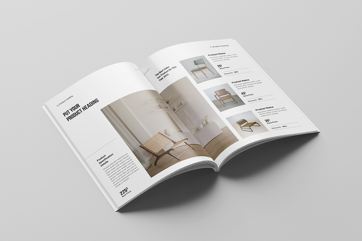 Catalog Brochure Template, a Brochure Template by Spark_Creative (Photo 4 of 12)