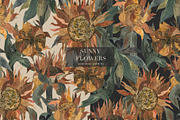 Patterns SUNNY FLOWERS, an Illustration by PASHKOVA (Thumbnail 13 of 14)