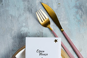 Menu Event Mockups Bundle, a Brochure Template by YuMyart (Thumbnail 8 of 12)