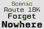 Anacute – Industrial Mono Sans, a Sans Serif Font by Casloop Studio (Thumbnail 8 of 10)