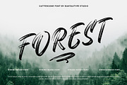 Gattergone Rough Brush Font, a Handwritten Font by RantautypeStudio (Thumbnail 10 of 15)