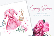 Watercolor Blossom Season, a Decorative Illustration by S_ARTLOVE (Thumbnail 5 of 10)