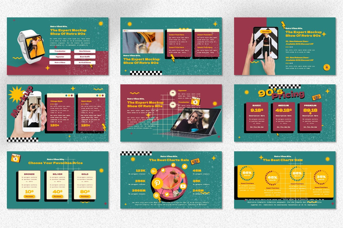 Bareto - New 90s Keynote, a Presentation Template by Dhabee (Photo 7 of 7)