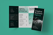 Business Price List Trifold Brochure, a Brochure Template by graphicook (Thumbnail 1 of 3)