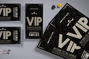 Luxury VIP Pass Card