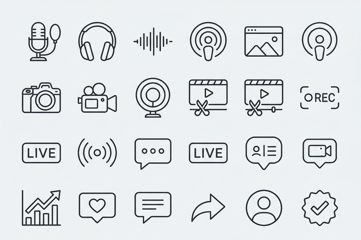 Bundles Vector Content Creator Icon, an Outline Icon by adenpinkstore (Photo 15 of 17)