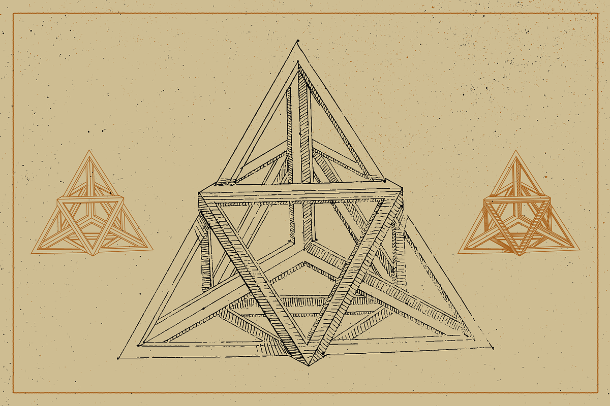 Hirschvogel geometria vector assets, an Object Graphic by The Shop (Photo 11 of 12)