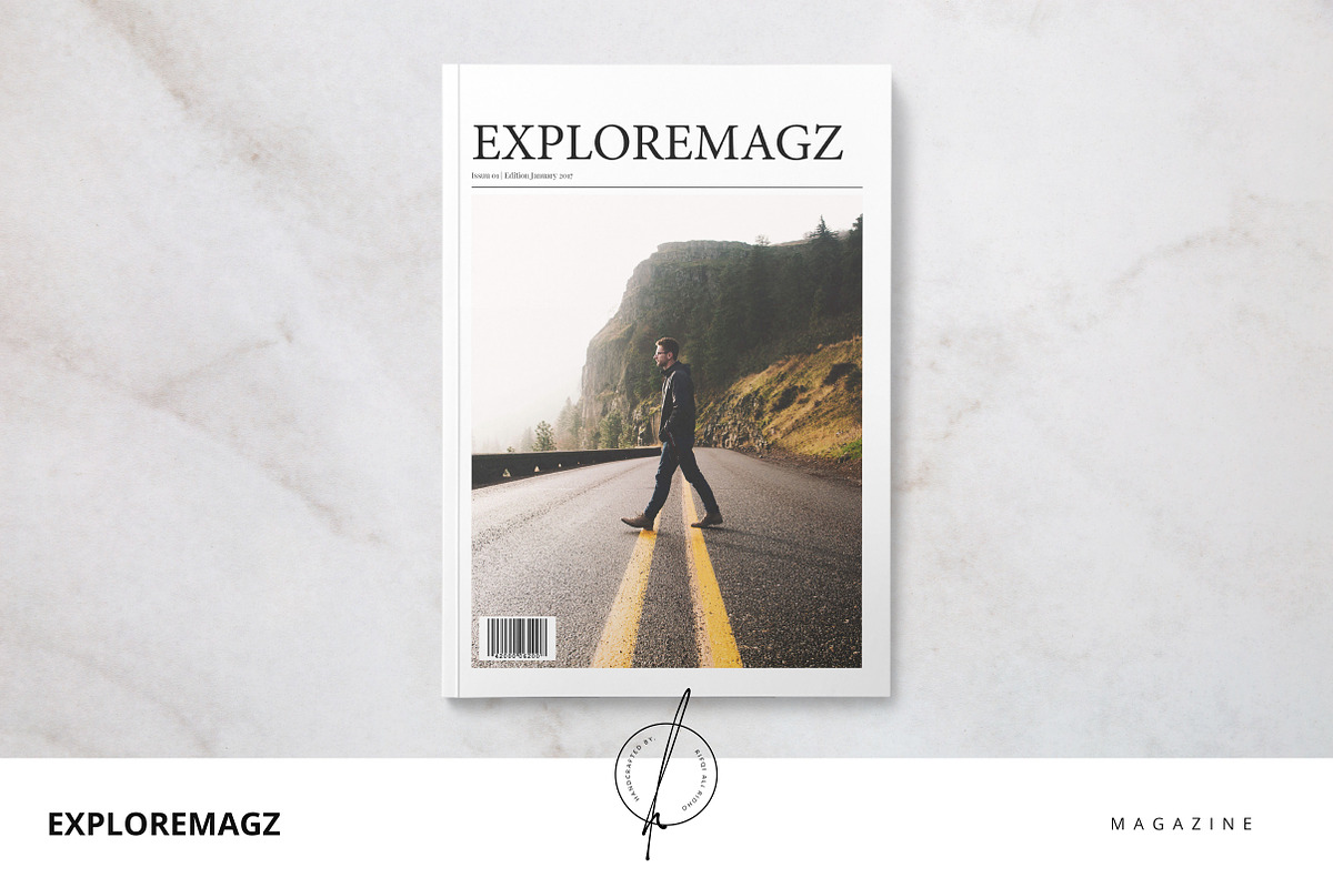 Exploremagz Magazine, a Magazine Template by Loc Tropis (Photo 1 of 9)