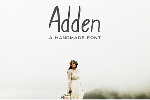 Adden Handmade Sans Serif Font