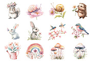 Pastel Spring Clipart, an Illustration by Design Market (Thumbnail 3 of 5)