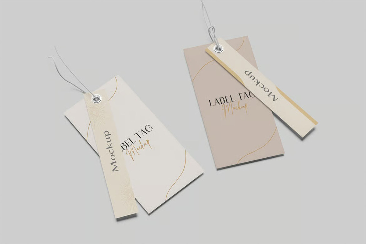 Label Tag Mockups, an Advertising Mockup by zpackcreative (Photo 5 of 6)