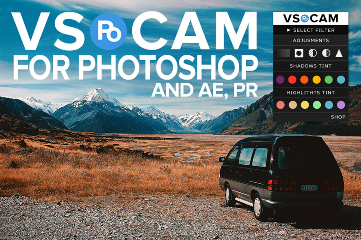 VSPO CAM (A Series Luts), a Plug-in Add-On by Photoshop-Store.com (Photo 2 of 6)