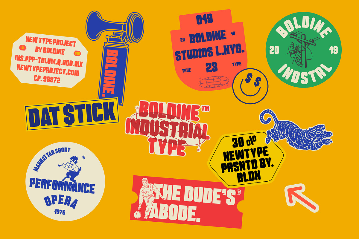 Boldine: urban & bold sans, a Sans Serif Font by Fateh.Lab (Photo 9 of 13)