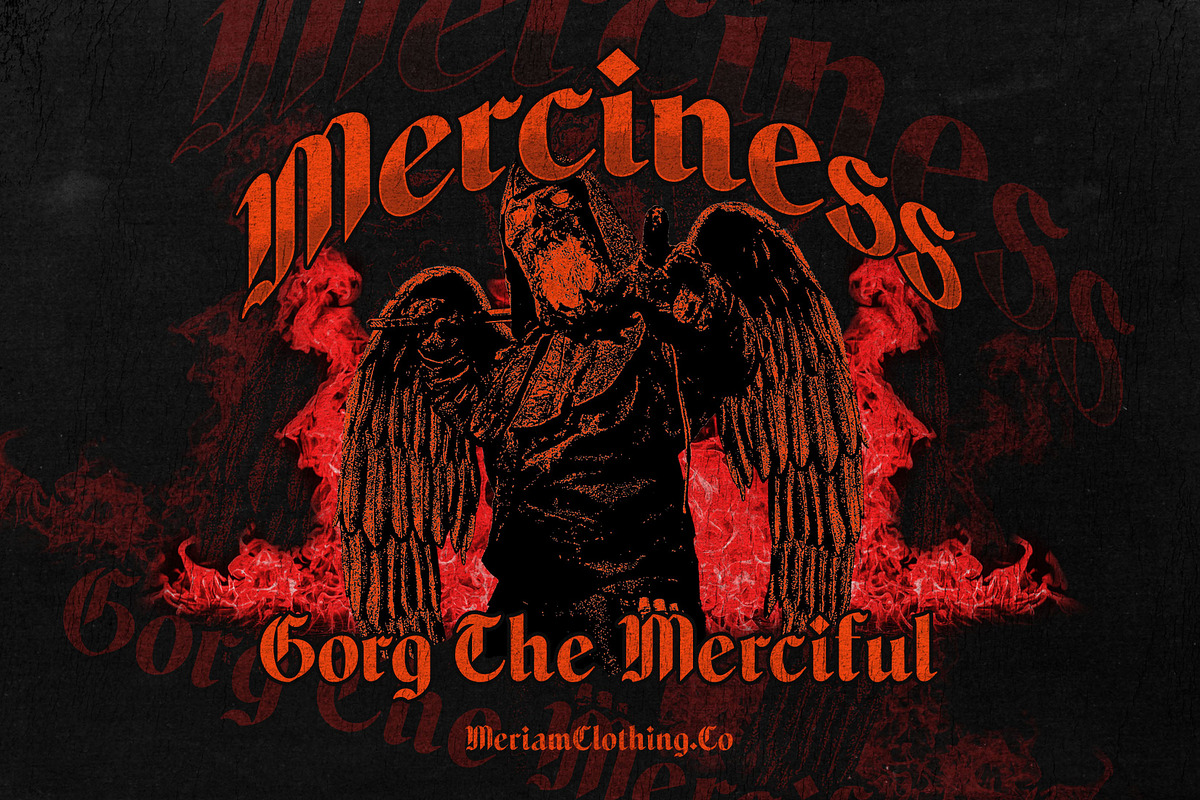 CS Meriam – Blackletter Font, a Blackletter Font by Craft Supply Co. (Photo 5 of 8)