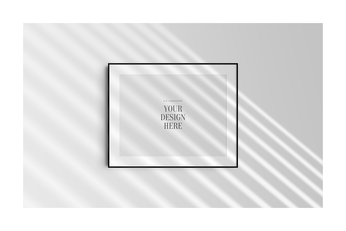 Frame Mockup 4:5 Landscape, a Mockup by DESIGN BY nube (Photo 15 of 15)