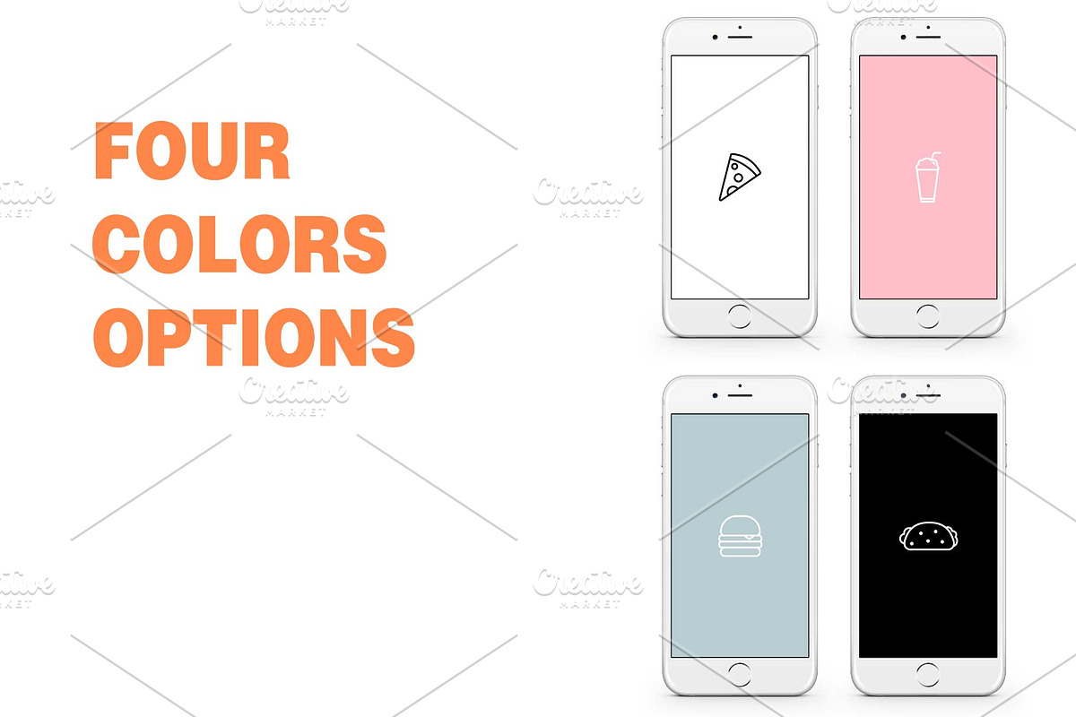10 Food Instagram Stories Icons, a Social Media Template by Em & Dash (Photo 3 of 6)