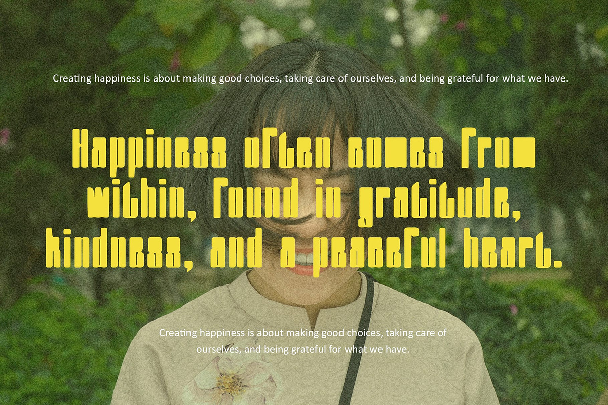 Sazzle Blur, a Sans Serif Font by Craft Supply Co. (Photo 7 of 8)
