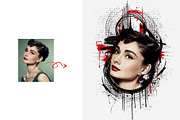 Artistic Watercolor Tattoo Art, an Action Add-On by MRI STUDIO (Thumbnail 10 of 28)