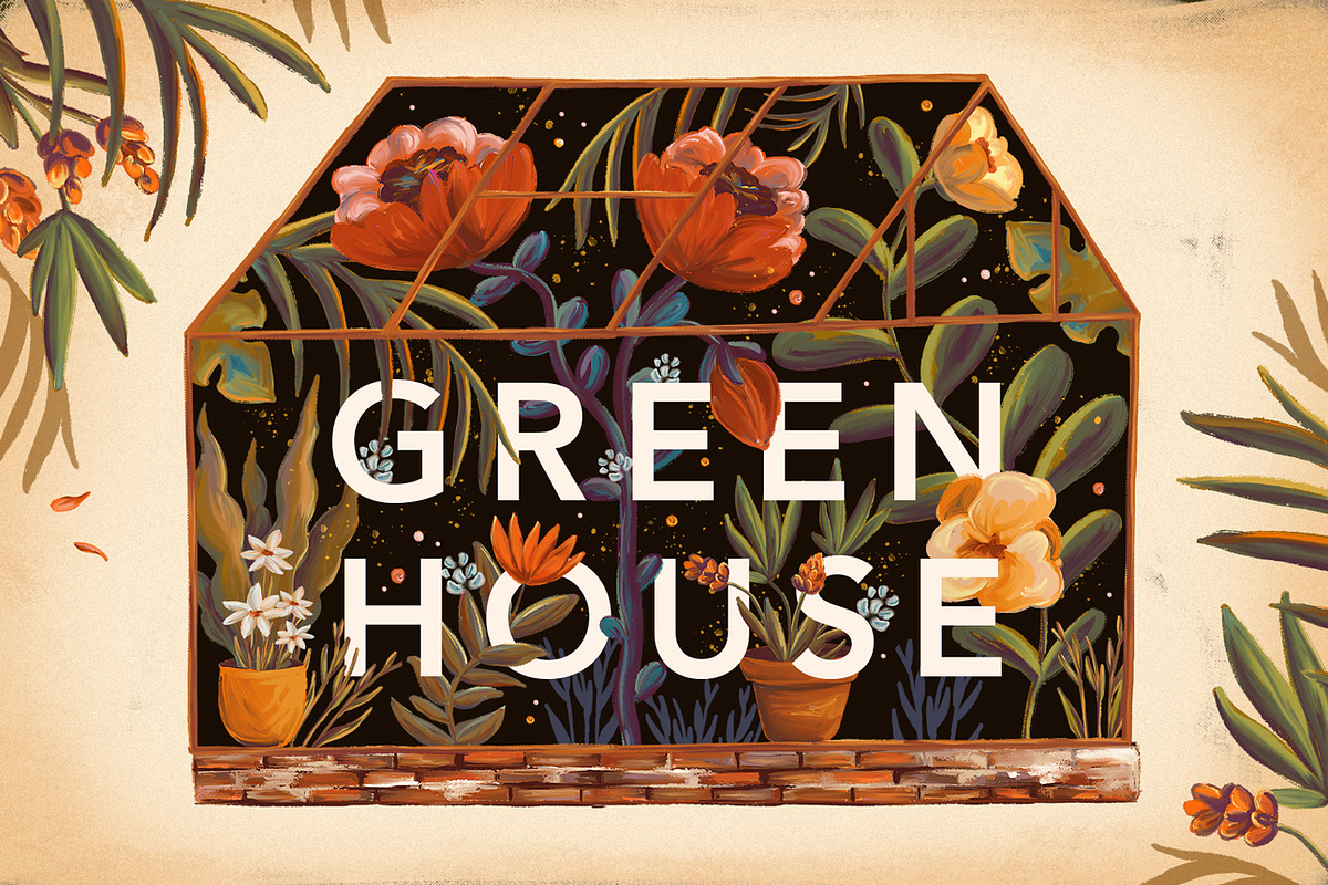 Build Your Own Greenhouse, an Illustration by Yeticrab (Photo 1 of 9)