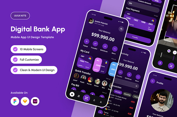 Danaku - Fintech Wallet App Design preview 6