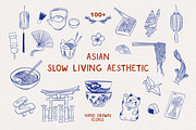 Asian Aesthetic Icons, an Object Graphic by lokko studio (Thumbnail 1 of 9)