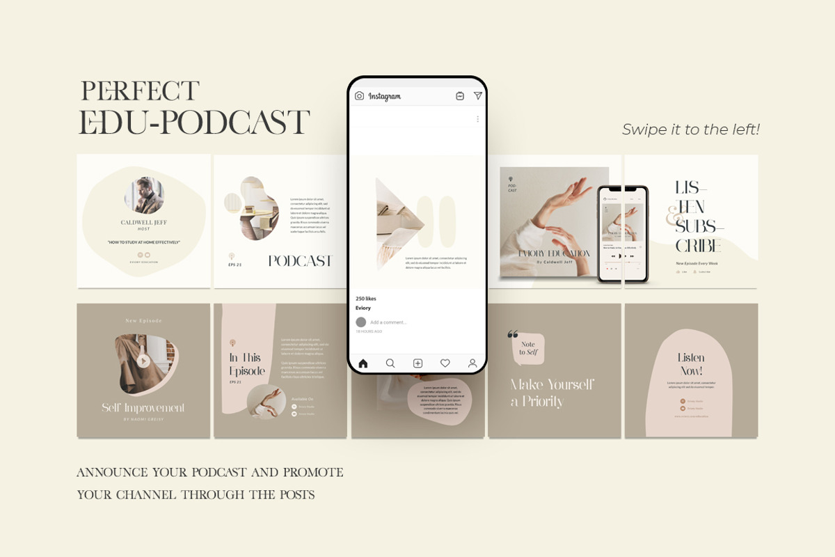 eCourse Carousel Instagram CANVA PS, a Social Media Template by Eviory (Photo 5 of 22)