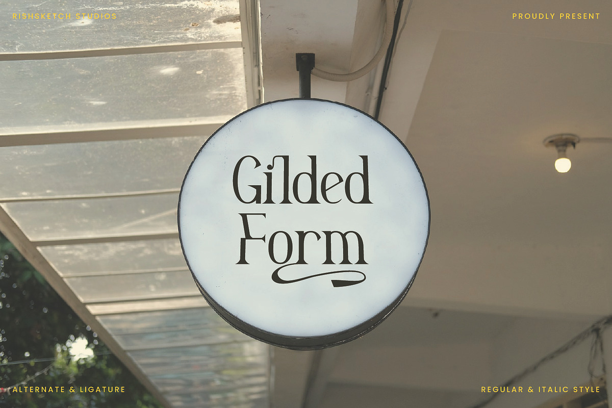 Arkalune - Serif Typeface Font, a Serif Font by Rishsketch (Photo 5 of 15)