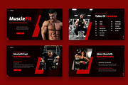 Musclefit - Gym & Fitness Powerpoint, a Presentation Template by Fit-tee (Thumbnail 5 of 6)