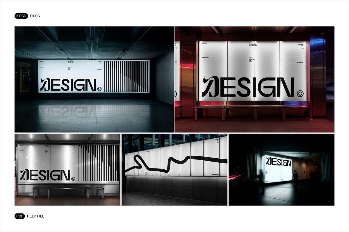 Digital Screen Advertising Mockup, an Advertising Mockup by Renderteam (Photo 2 of 12)
