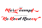Rough Love Script Typeface, a Script Font by Positype (Thumbnail 6 of 8)