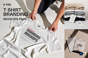 T-Shirt Branding Mockups