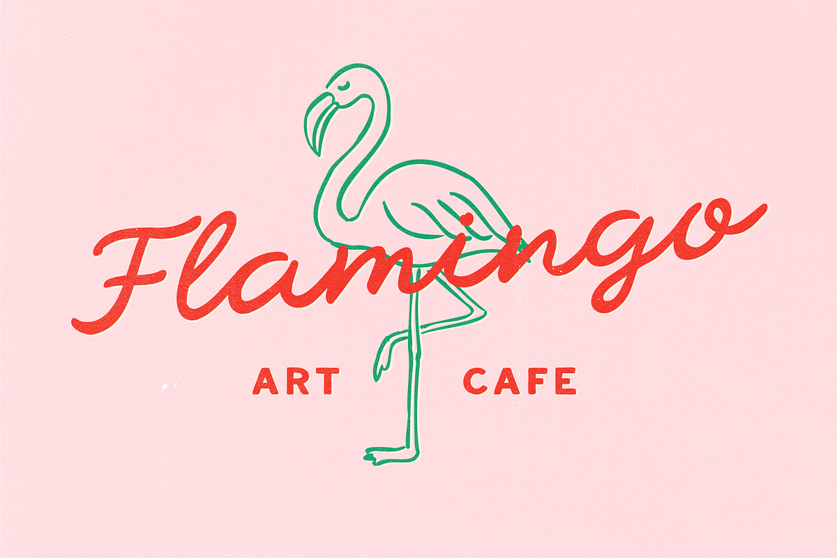 Portofino Gelateria Vintage Font Duo, a Script Font by Ayya Studio (Photo 3 of 12)