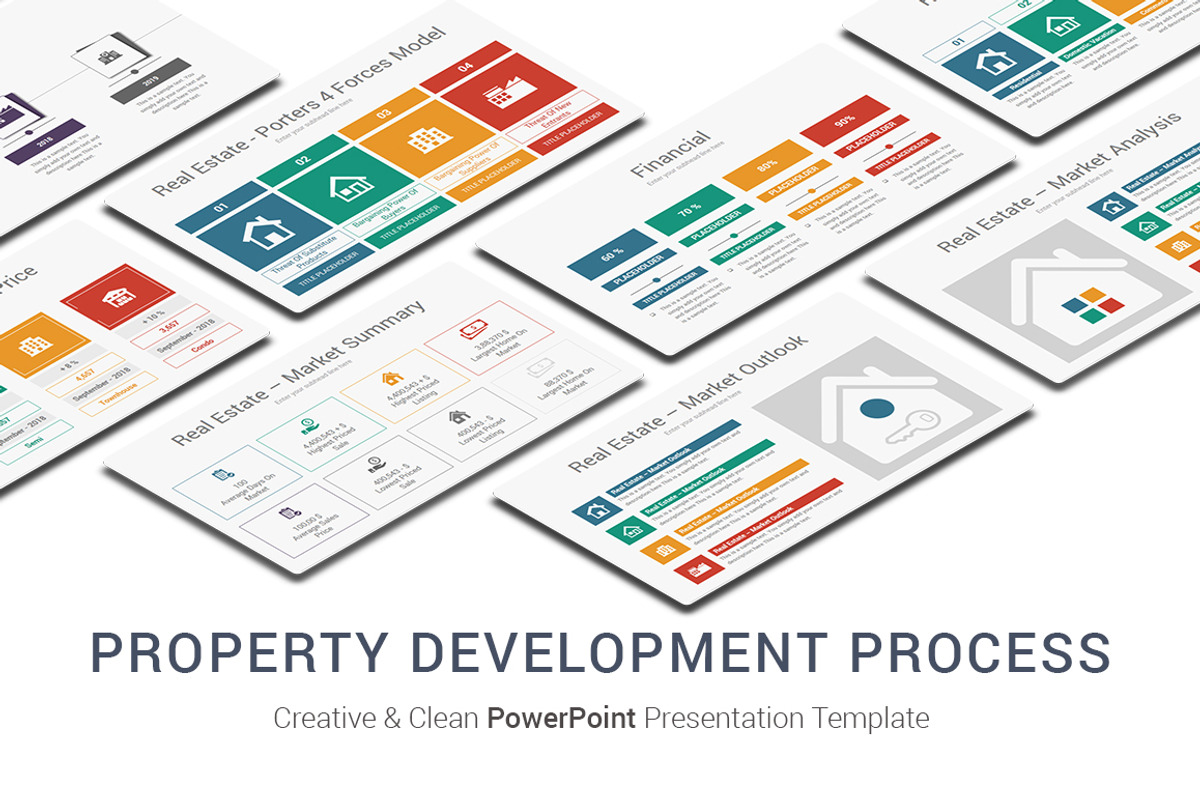 Property Development Process Design, a Presentation Template by OceanArt (Photo 1 of 15)