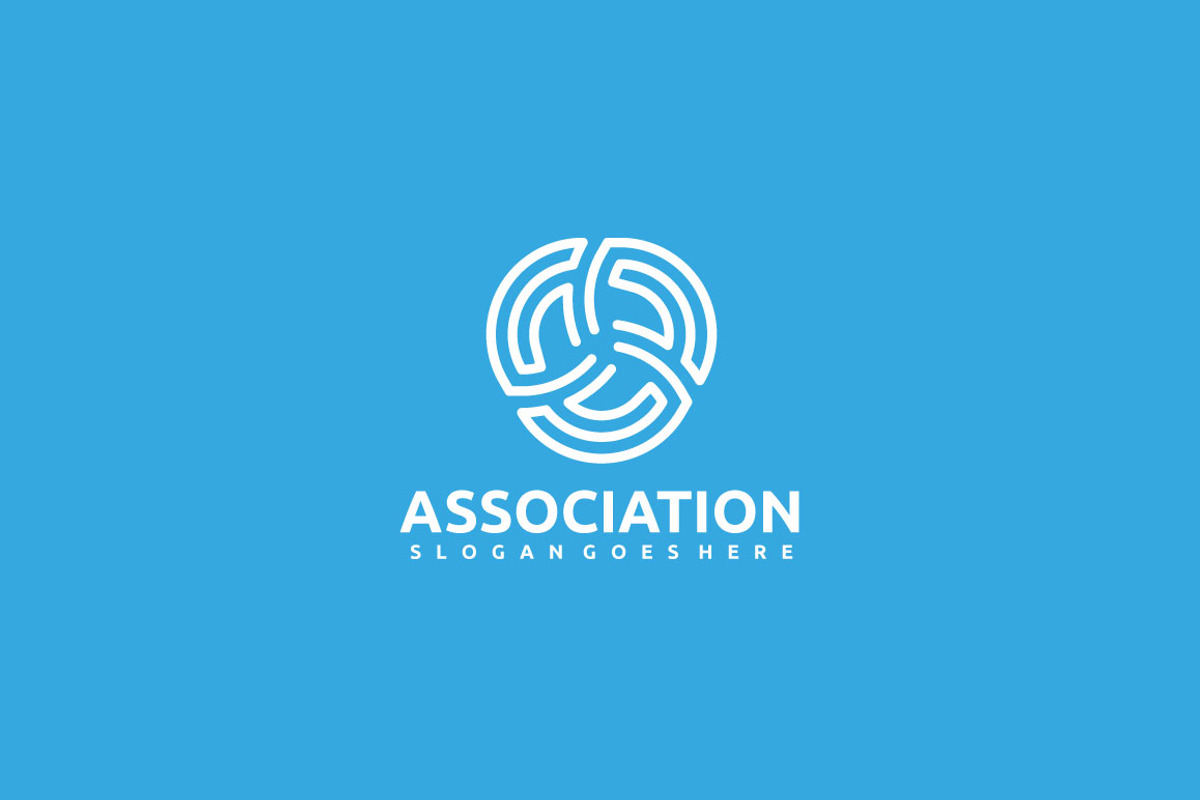 Association Colorful Logo, a Branding & Logo Template by 3ab2ou