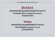 American Writer Vintage Font Duo, a Sans Serif Font by Parker Creative (Thumbnail 2 of 6)