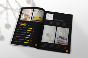 Modern A4 Product Catalog Design