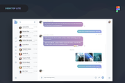 Uny Chat v1.0 - Figma Template, an App Template by emagweb (Thumbnail 11 of 39)