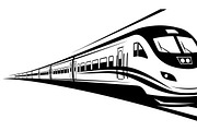 train transport silhouettes, an Illustration by Amazin_art (Thumbnail 22 of 31)