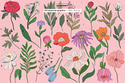 Botanical Modern Floral Illustration, a Decorative Illustration by likorbut (Thumbnail 4 of 6)