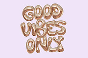 Bling - A Gold Balloon SVG Font, a Font by Nicky Laatz (Thumbnail 5 of 16)